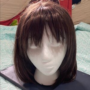 deep, warm, brown shag wigi’m